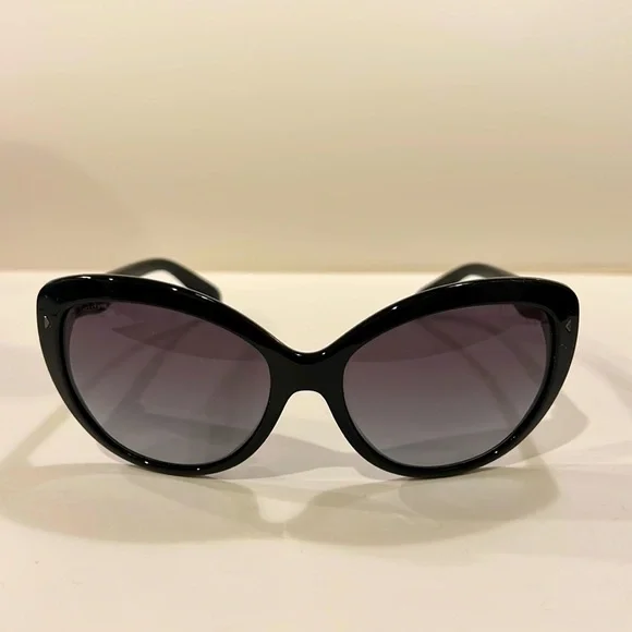 Prada | Accessories | Prada Cat Eye Sunglasses Black With  display picture 3